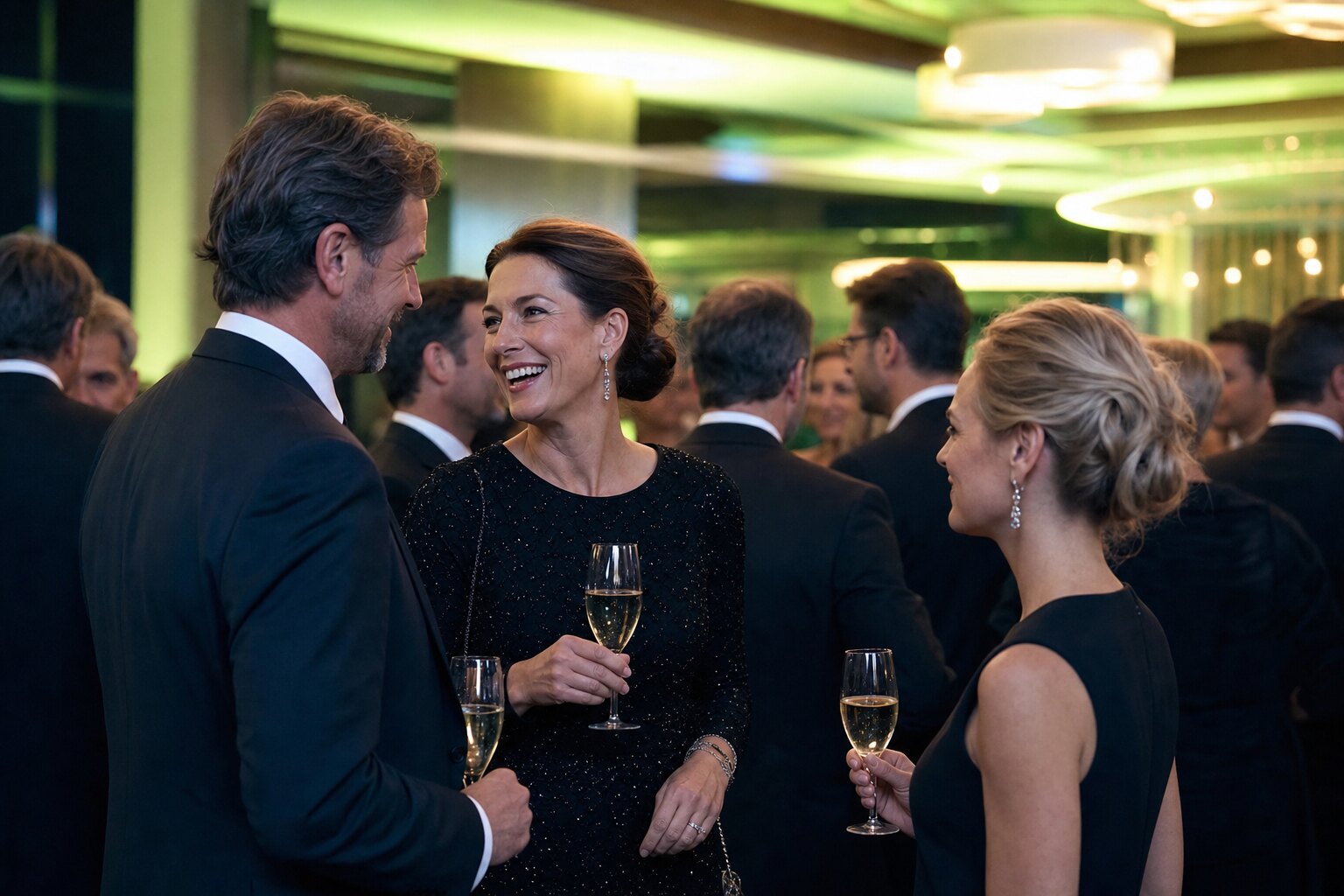 Networking und Gäste