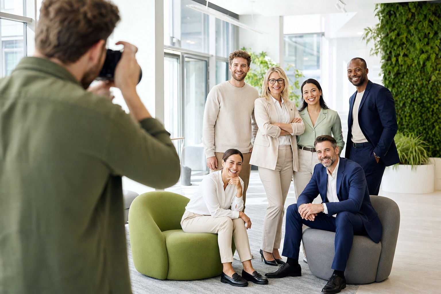 Mitarbeiter- und Teamfotos