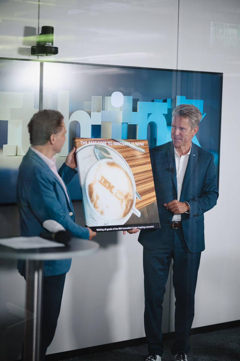 Award-Verleihung auf einem Firmen-Event