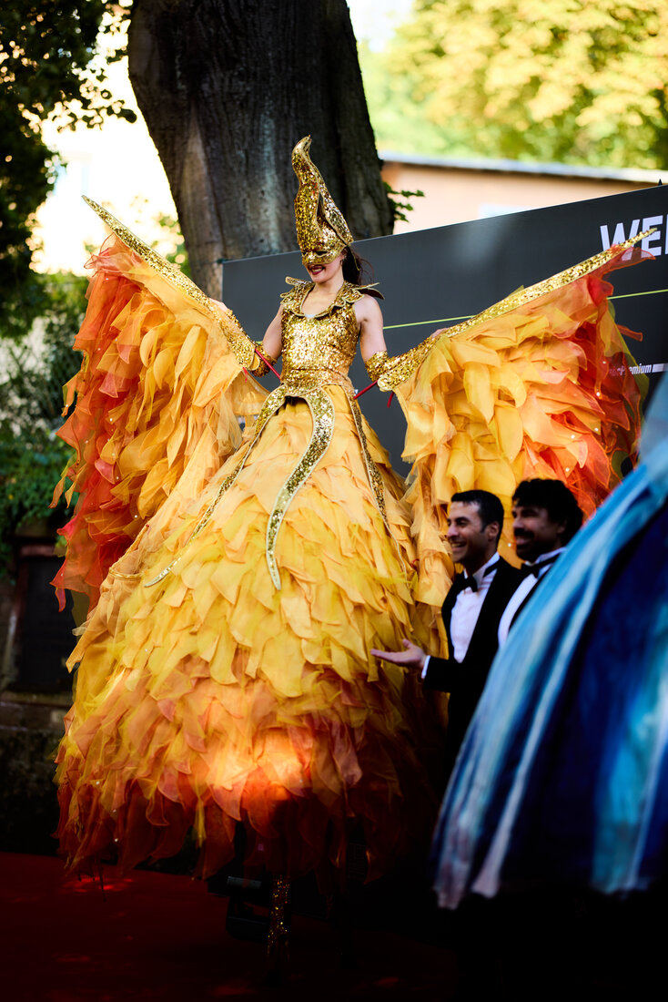 Roter Teppich bei einem Event in Heidelberg